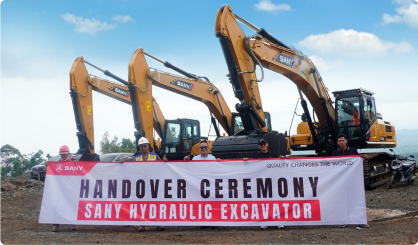 Gudang Penyimpanan Excavator